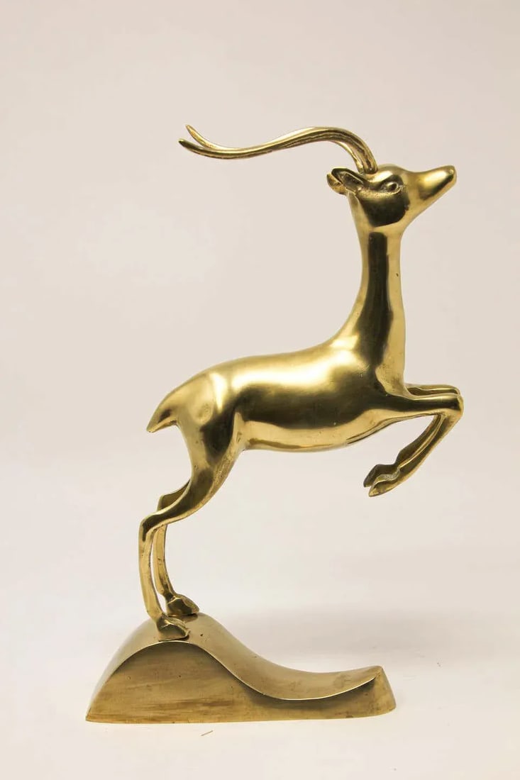French Art Deco Sculpture of an Antelope - 3