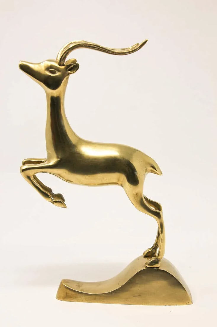 French Art Deco Sculpture of an Antelope - 4