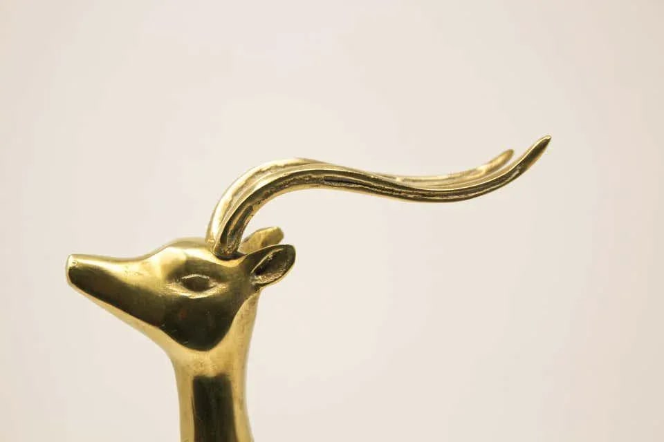 French Art Deco Sculpture of an Antelope - 5