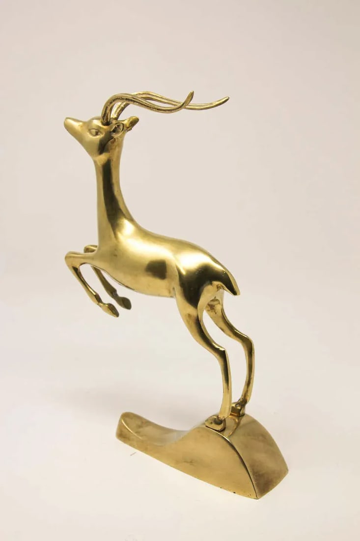 French Art Deco Sculpture of an Antelope - 9
