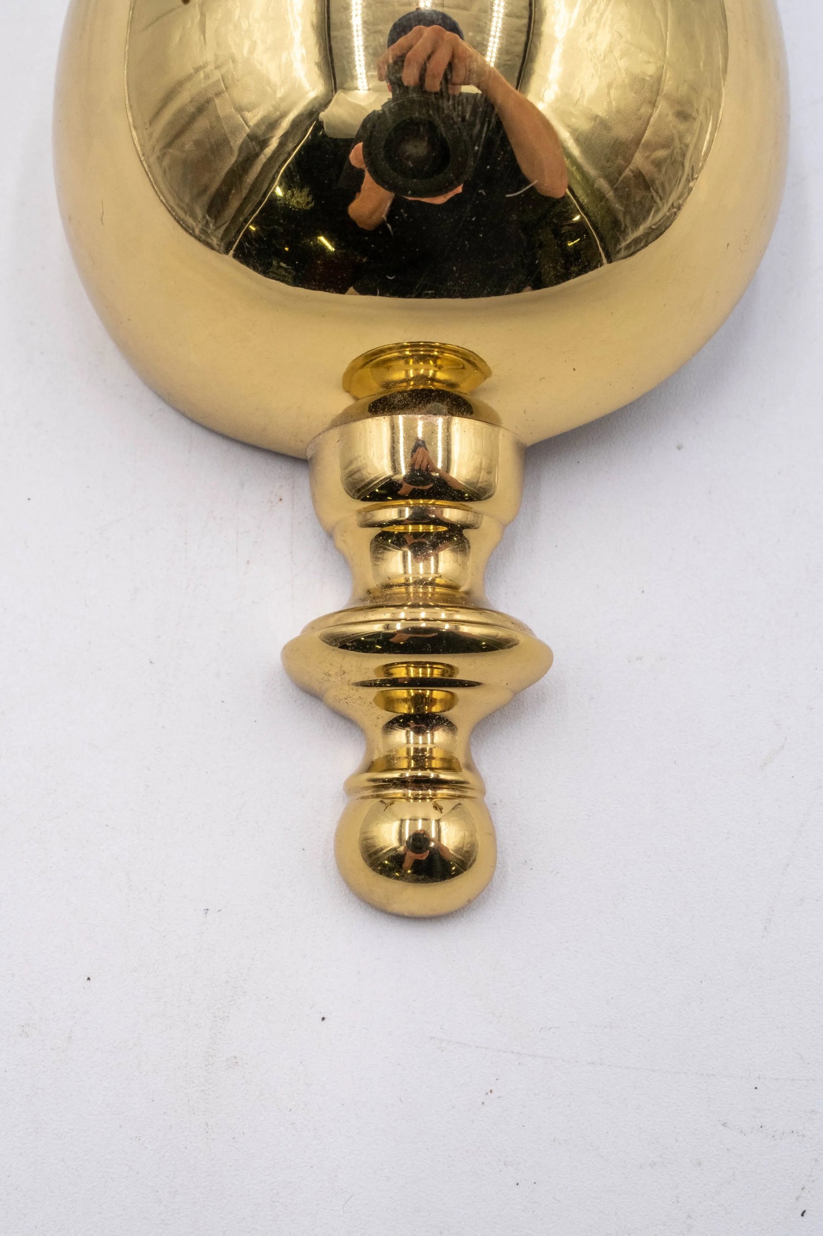 Vintage Pair of 2 Arm Brass Colonial Williamsburg Style Sconces - 8