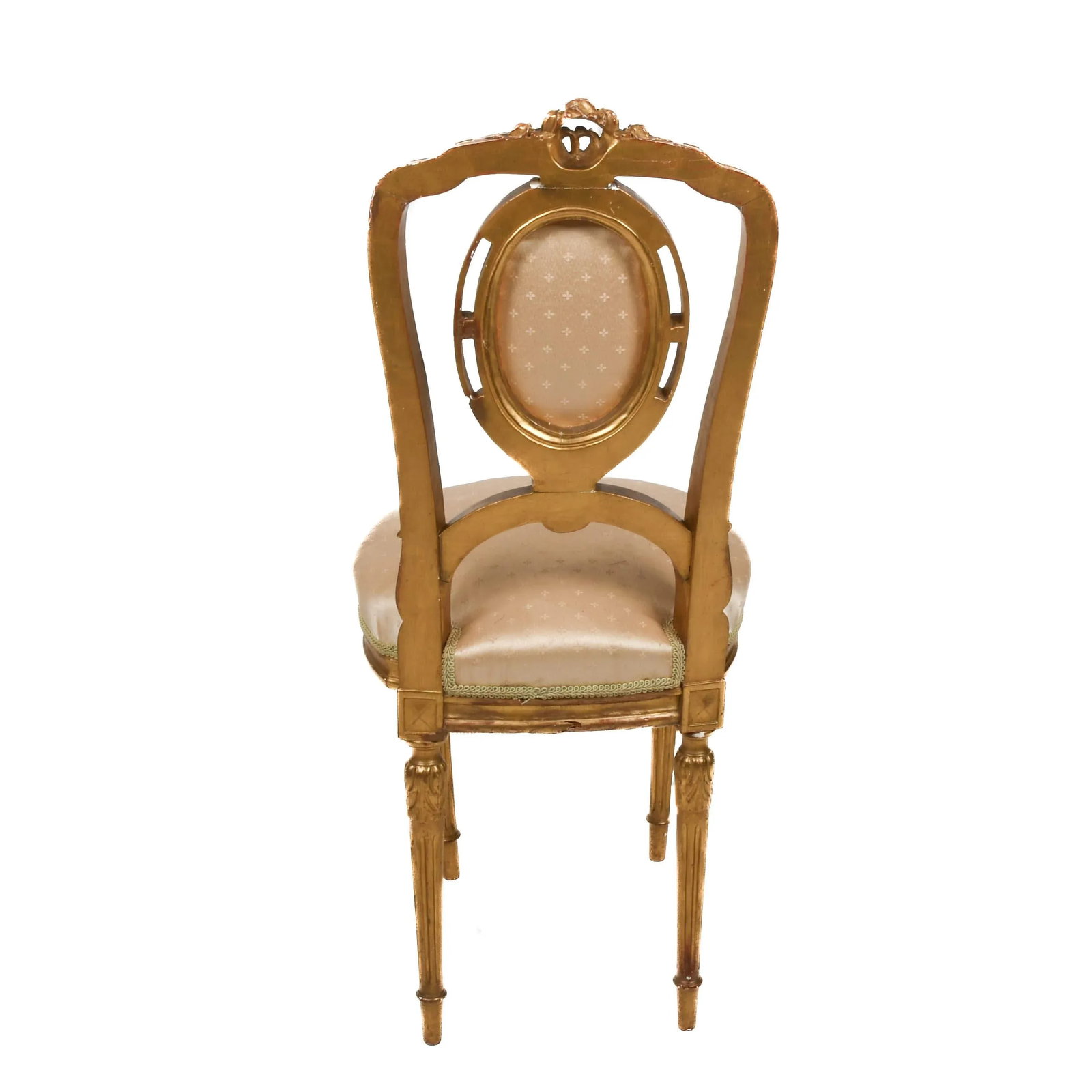 Late 19th Century Antique French Ladies Slipper Chair - 3