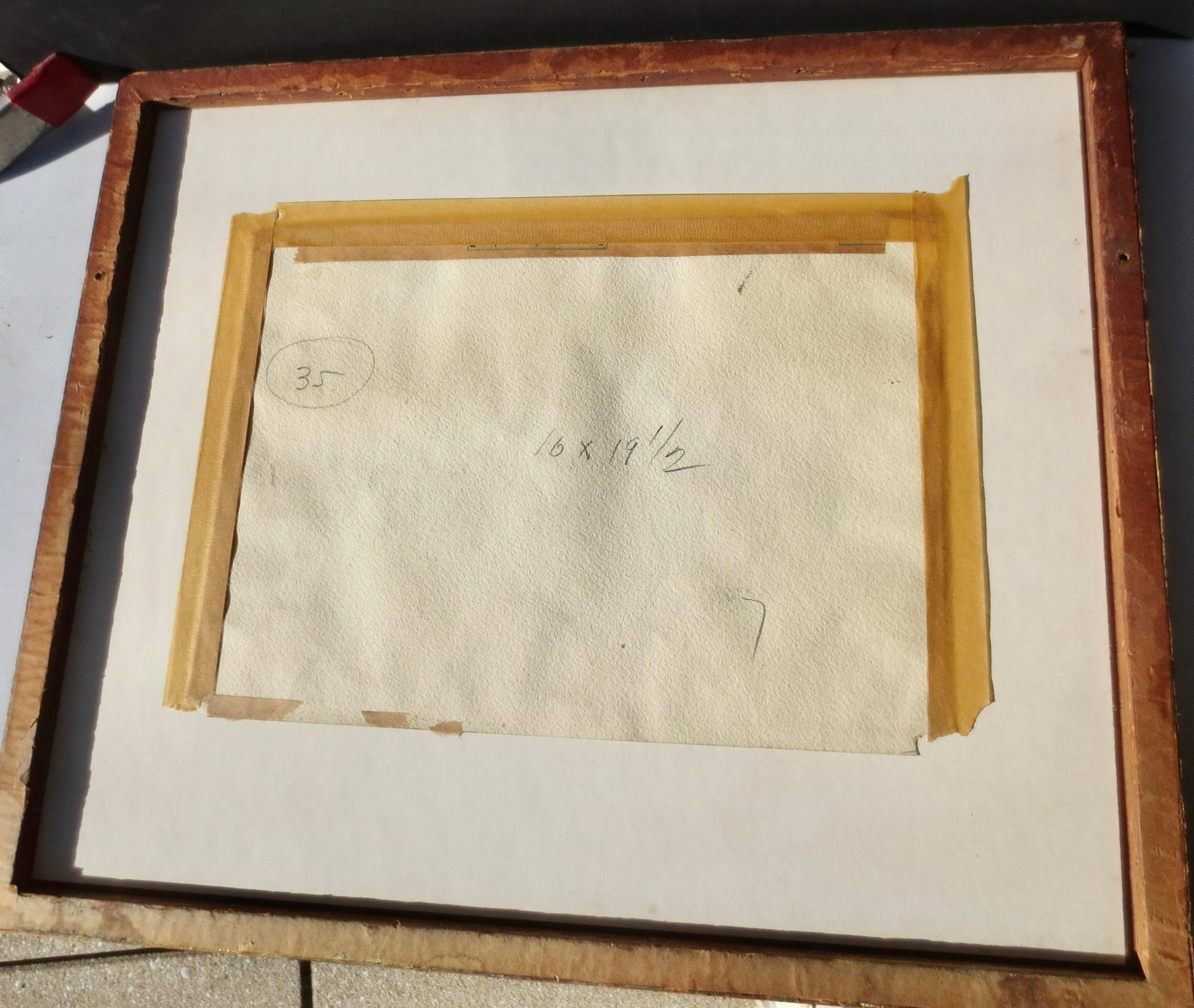 Watercolor by Zoltan Hecht Circa 1930s - 2