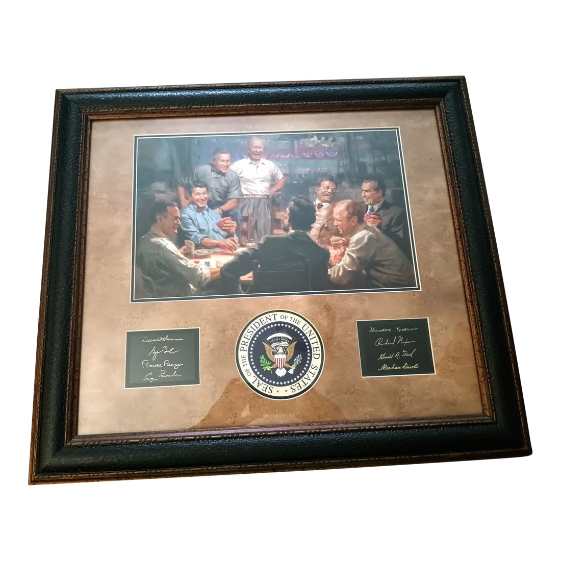 Celebrate American Leadership With the "Grand Ol' Gang" Framed Print by Andy Thomas With Presidentia (1 of 12)