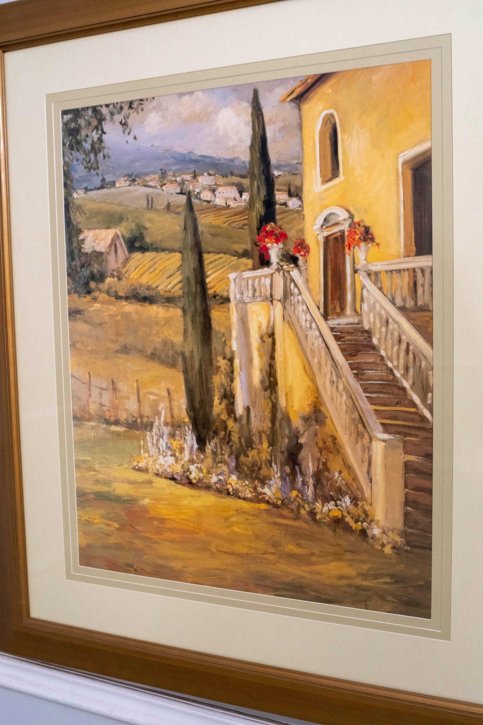 Uttermost Professionally Framed & Matted Landscape Print - 7