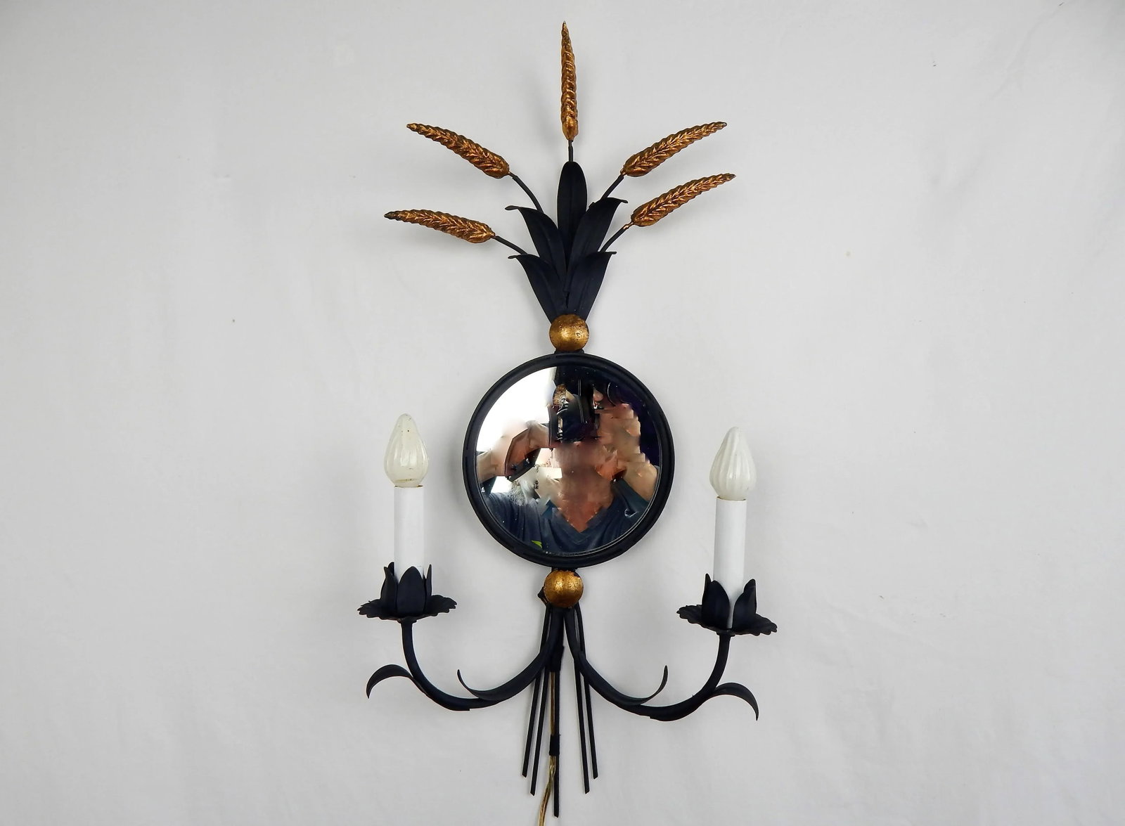 Florentia Italian Mirrored Electric Sconce - 6