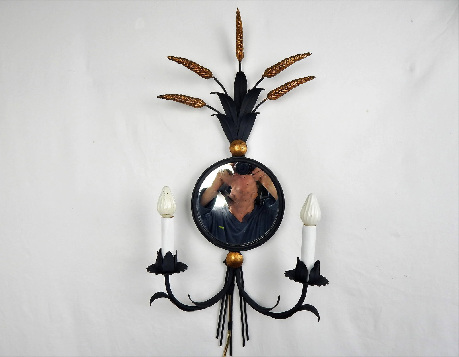 Florentia Italian Mirrored Electric Sconce - 9