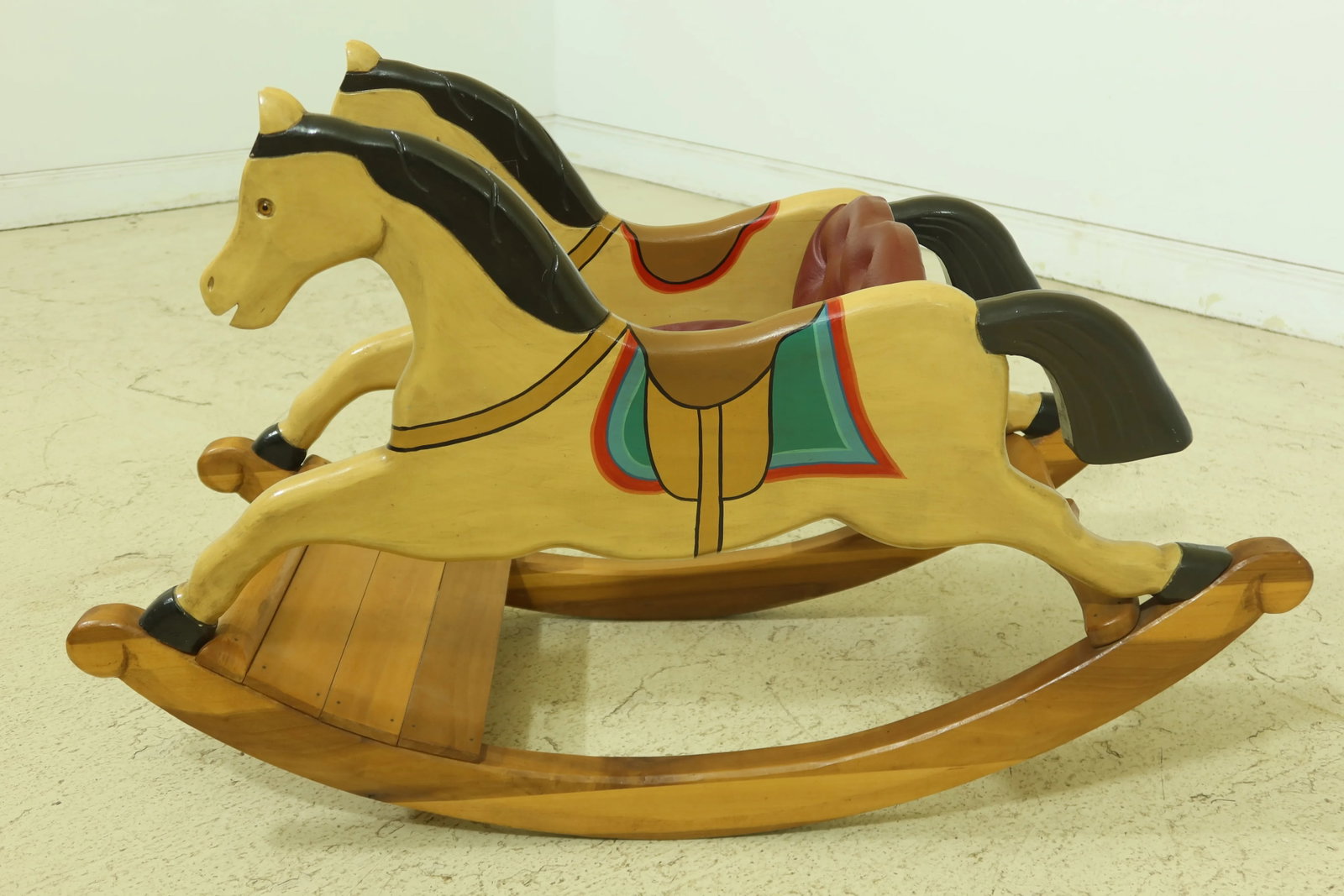 William Dentzel Custom Crafted Kids Rocking Horse - 2