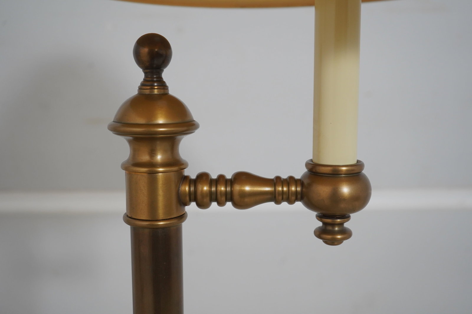 Visual Comfort Brass Neoclassical Floor Reading Lamp - 7