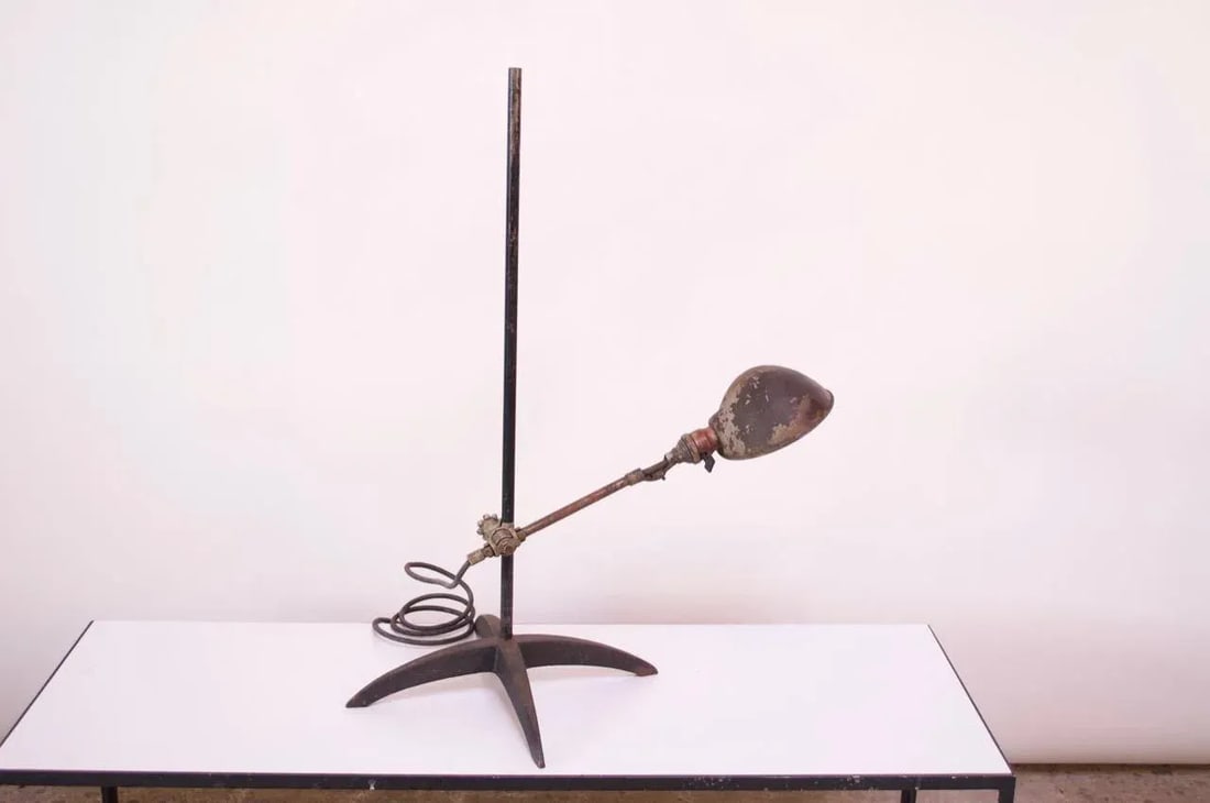 1930s Articulating Floor or Table Lamp by O.C. White - 2