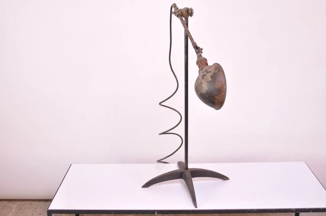 1930s Articulating Floor or Table Lamp by O.C. White - 8