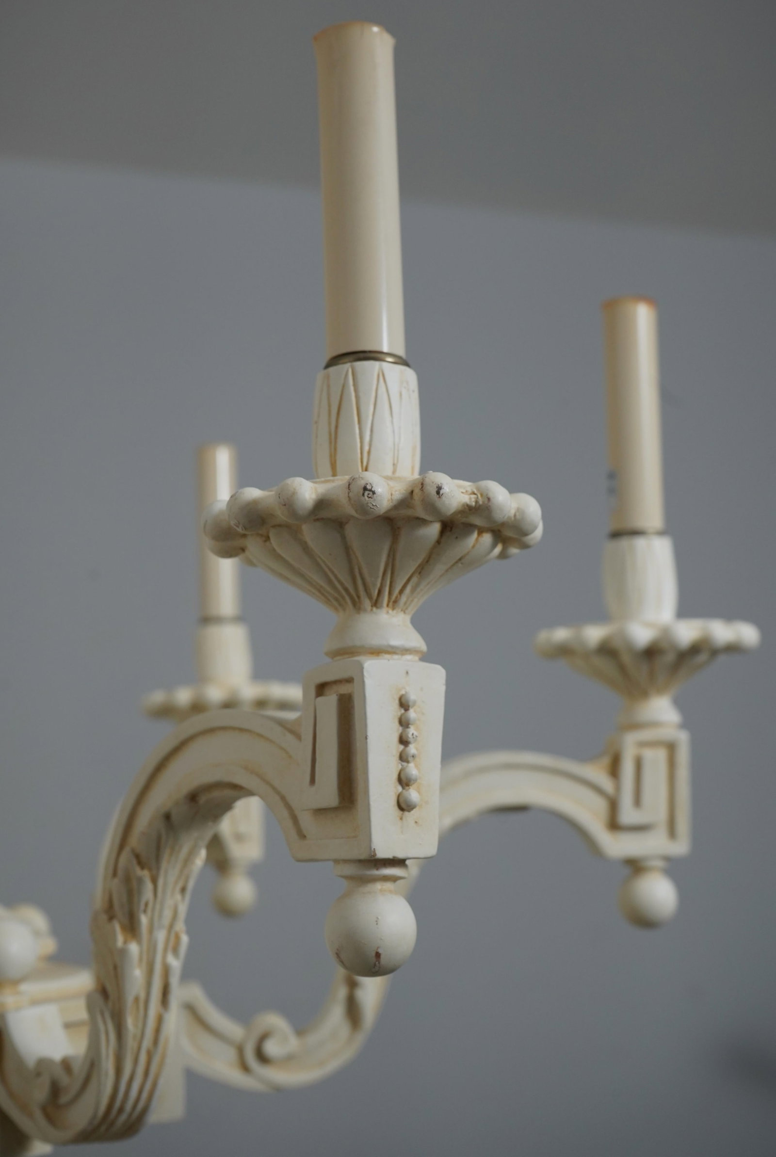 Italian Style Painted Finish Arm Chandelier - 5