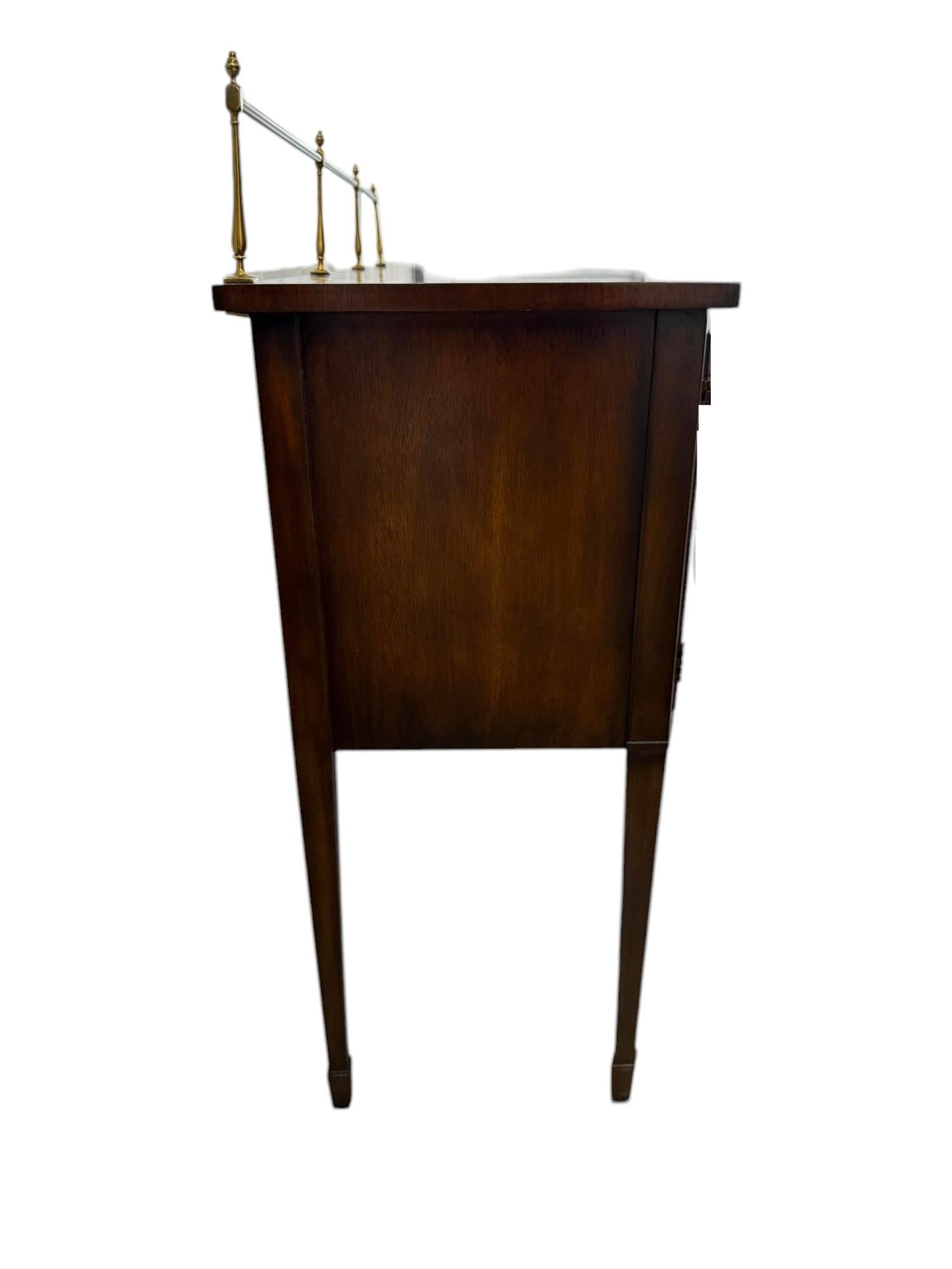 Mid 20th Century Wellington Hall Limited Sideboard With Gallery Rail - 2