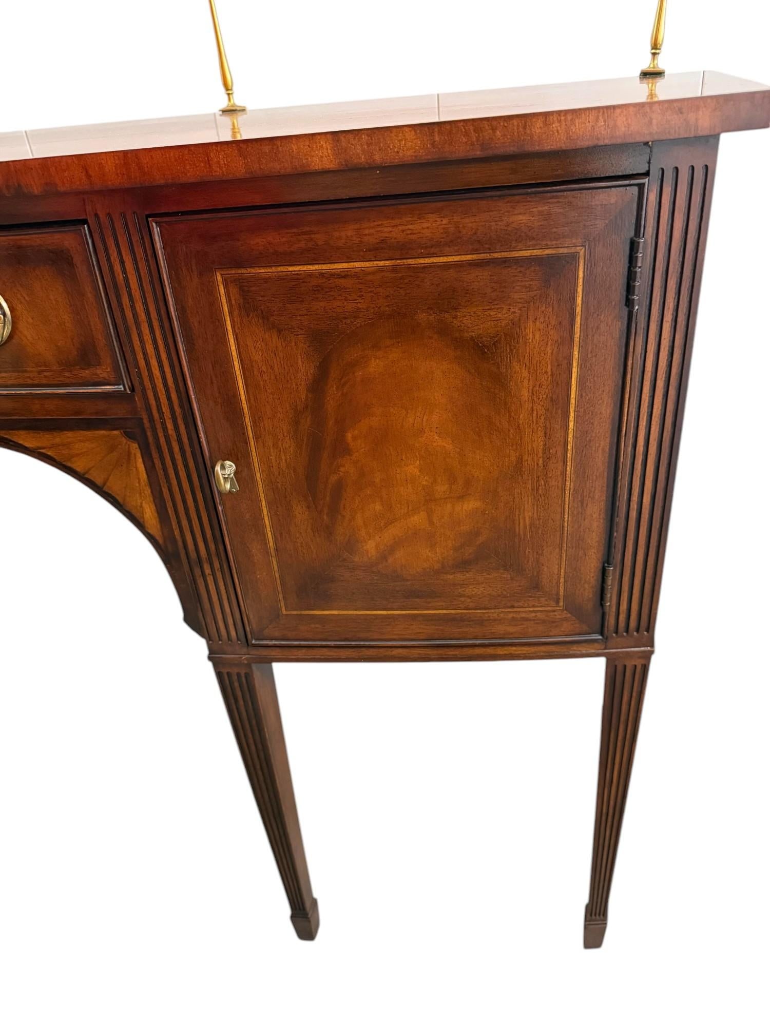 Mid 20th Century Wellington Hall Limited Sideboard With Gallery Rail - 6