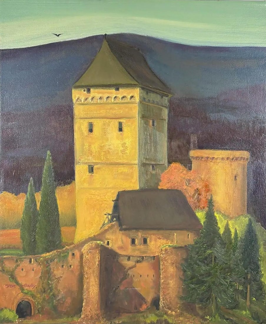 "Home to Roost" - Original Oil on Canvas by Steve Le Bailly - 3