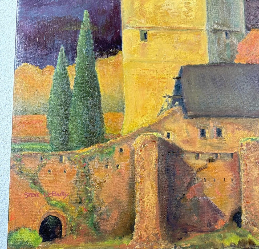 "Home to Roost" - Original Oil on Canvas by Steve Le Bailly - 7