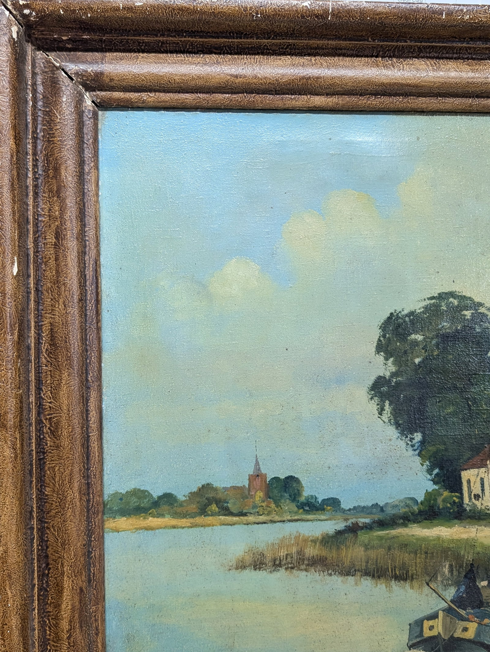 Late 19th Century Dutch Countryside Painting by A. Burla - 5