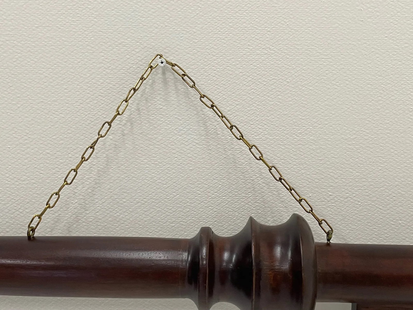Antique Carved Wood Locksmith Trade Sign - 6
