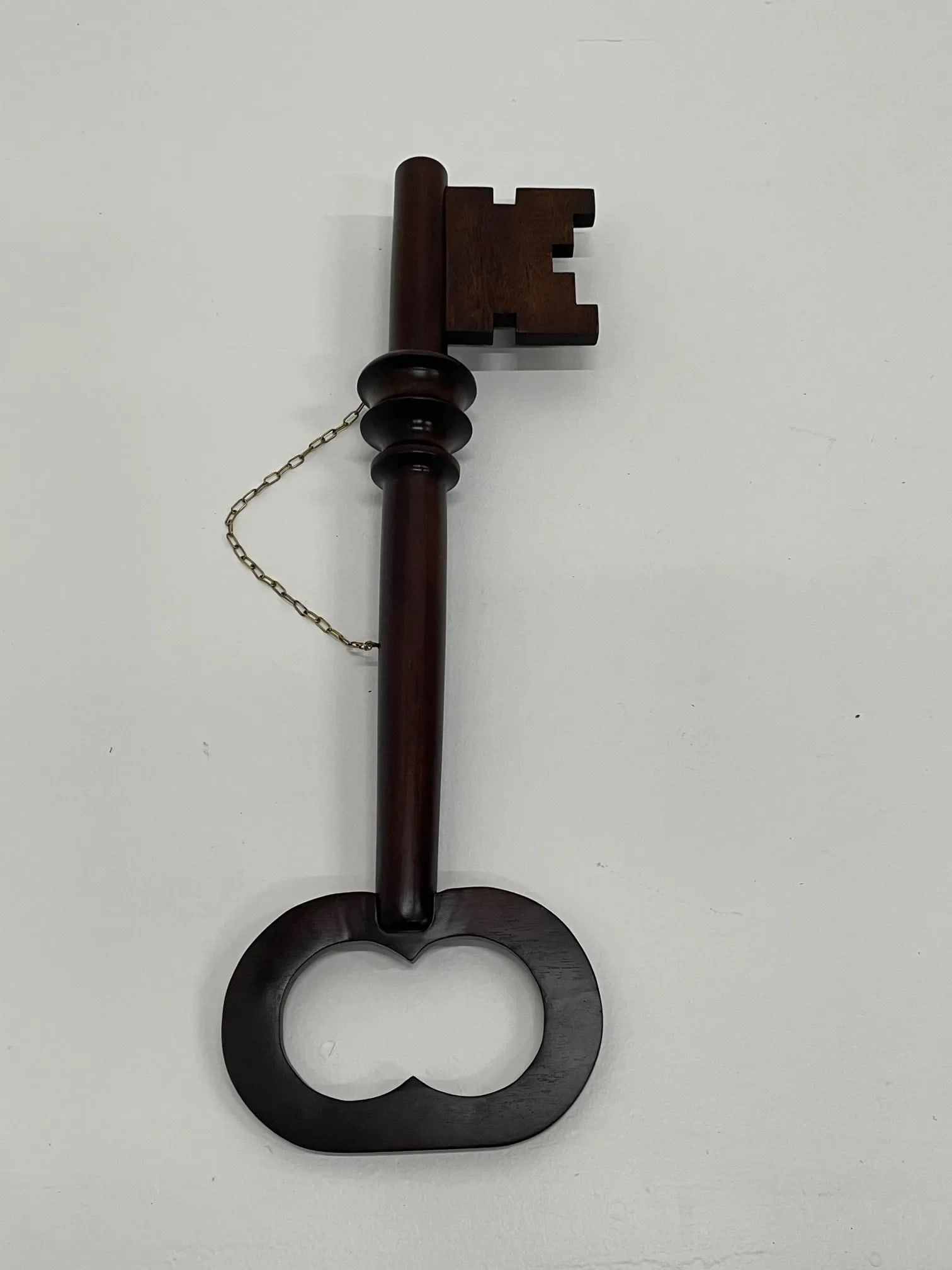 Antique Carved Wood Locksmith Trade Sign - 7