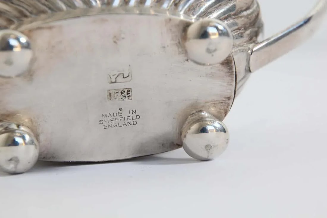 Vintage Sheffield Silverplate Tea Set - Set of 3 - 3