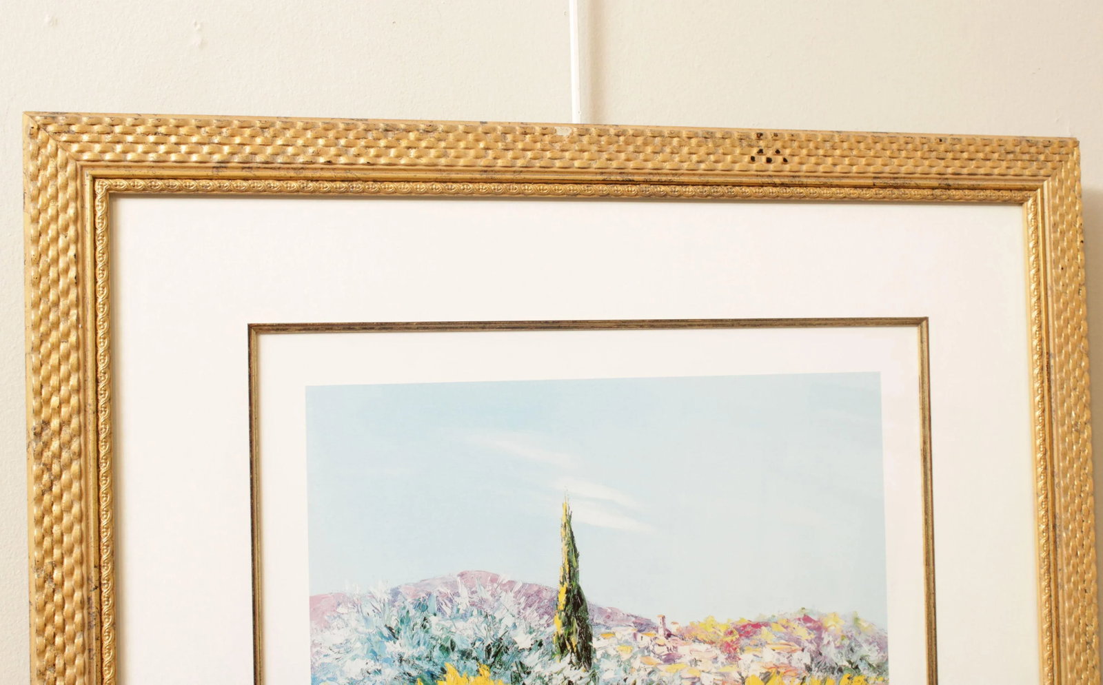 Vintage Impressionist Landscape 'Summer Light' Lithograph, by 'Belvis' - 7