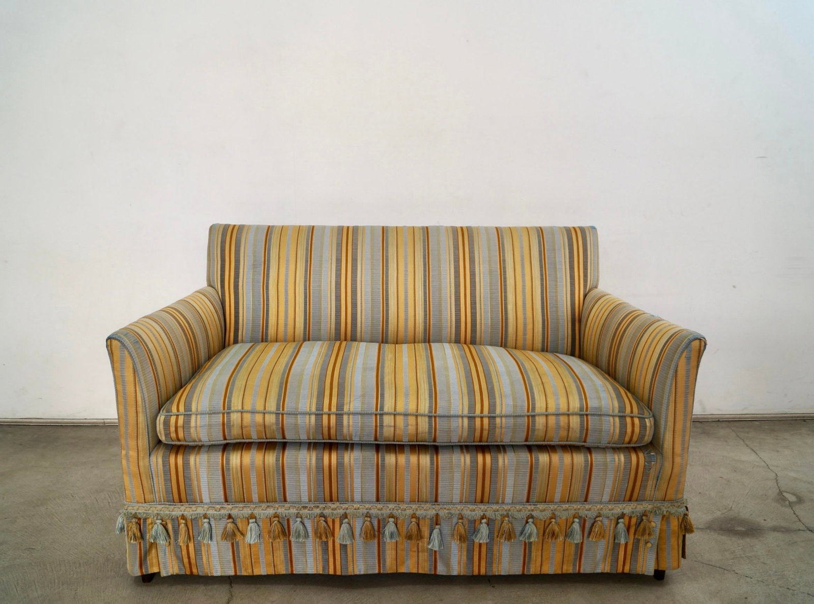 1940's Hollywood Regency Settee Loveseat - 2