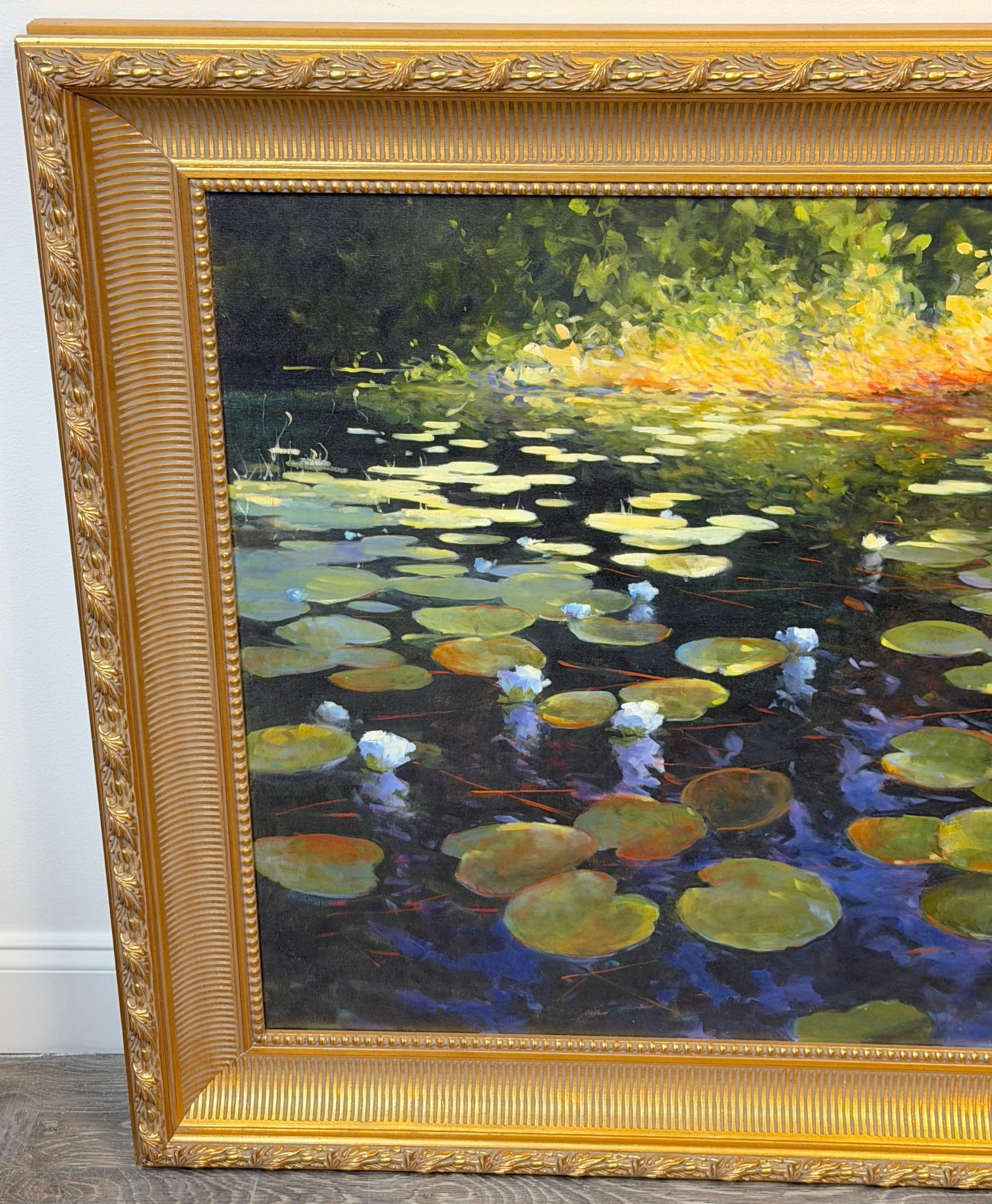 Barbara Applegate (American, b. 1954) Impressionist Water Lilies - 4