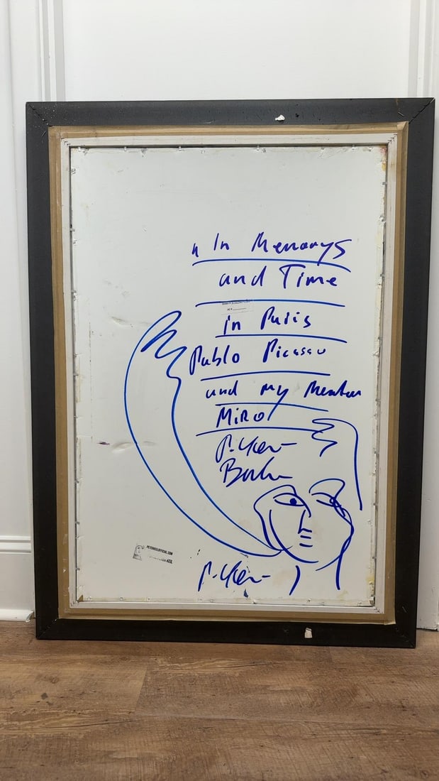 "In Memory and Time in Paris With Pablo Picasso and My Mentor Miro", Peter Keil, Berlin - 4