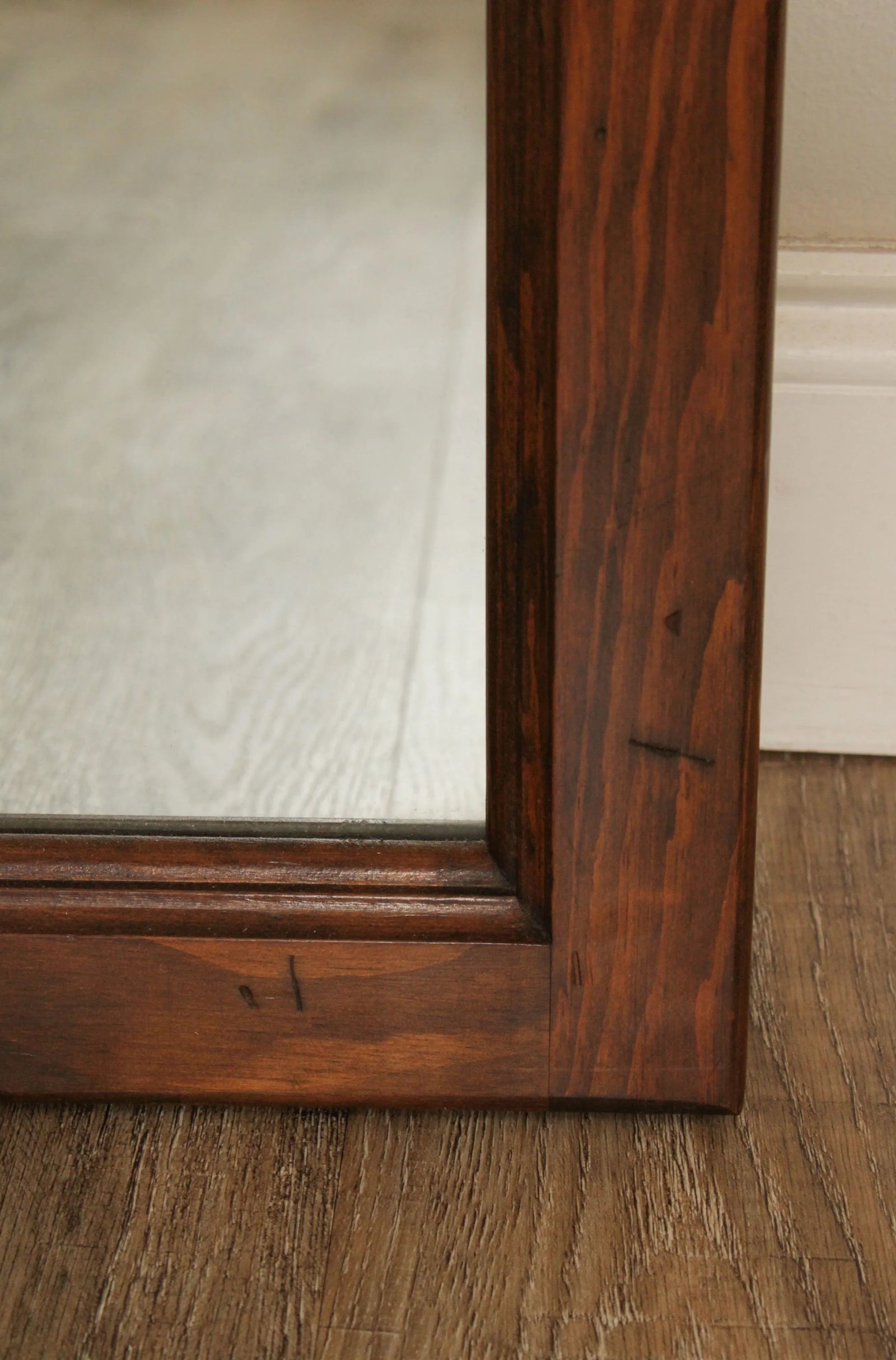 Ethan Allen Old Tavern Pine Wall Mirror - 7