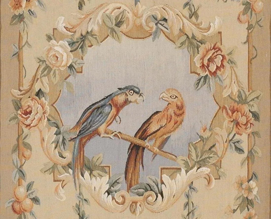 Chinese Wall Hanging Tapestry- 2'2"x 5'8" - 3