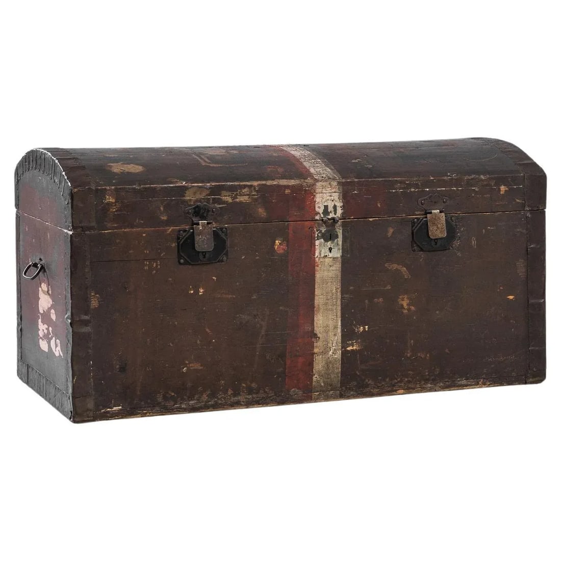 1900s French Wooden Trunk - 10