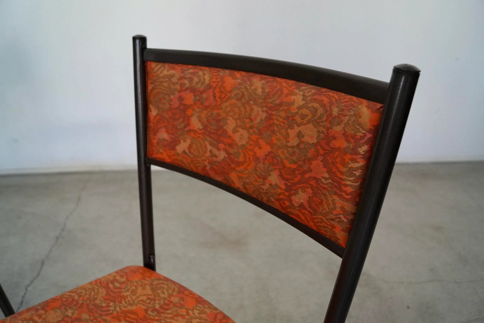 1960's Mid-Century Modern Folding Dining Chairs - a Pair - 7