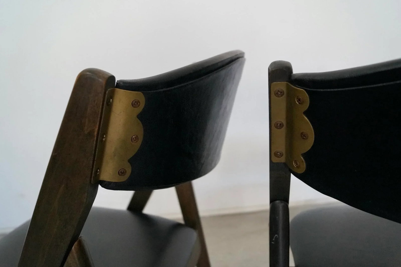 1960's Mid-Century Modern Dining Chairs - a Pair - 7