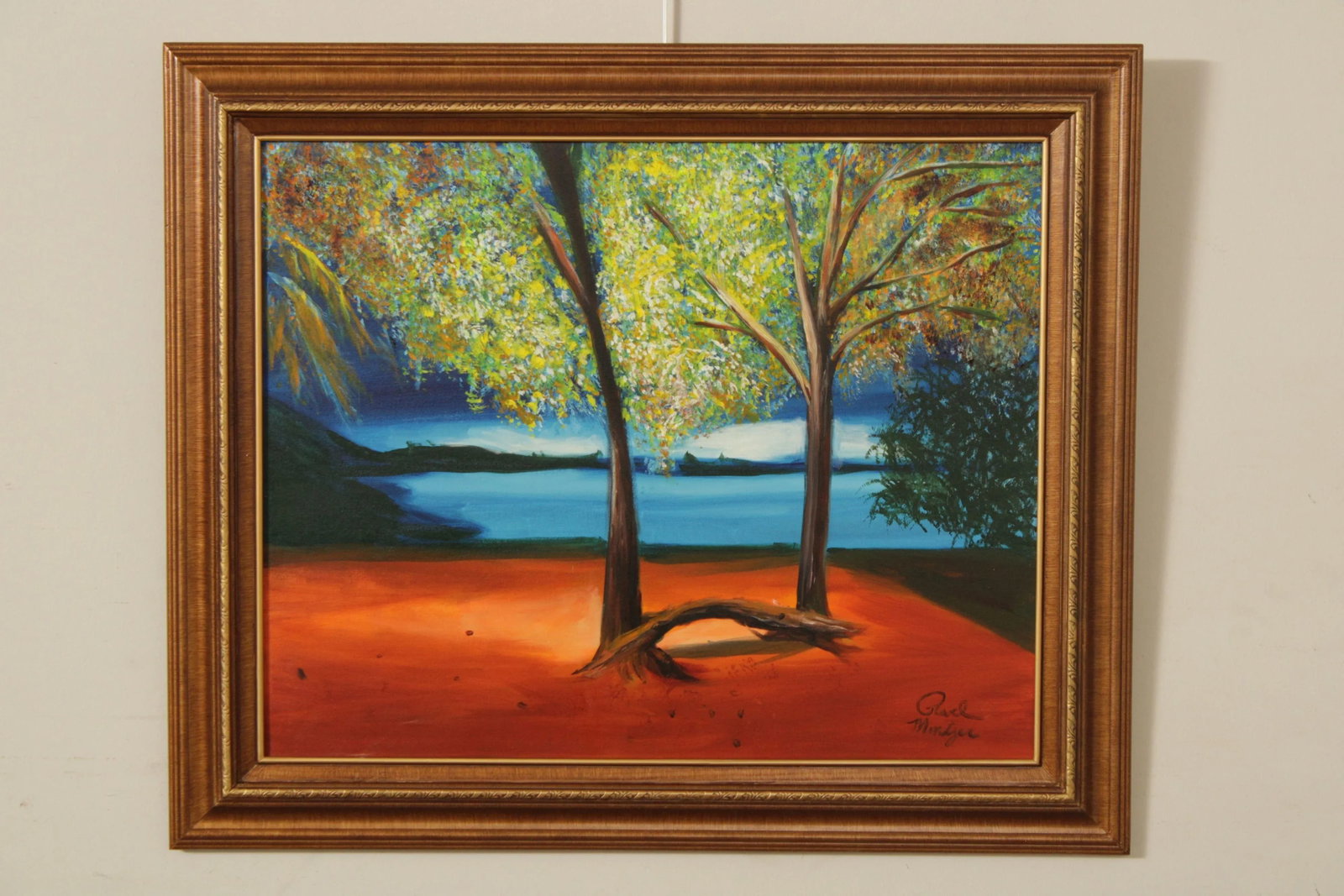 Pearl Mintzer Landscape Original Oil Painting - 2
