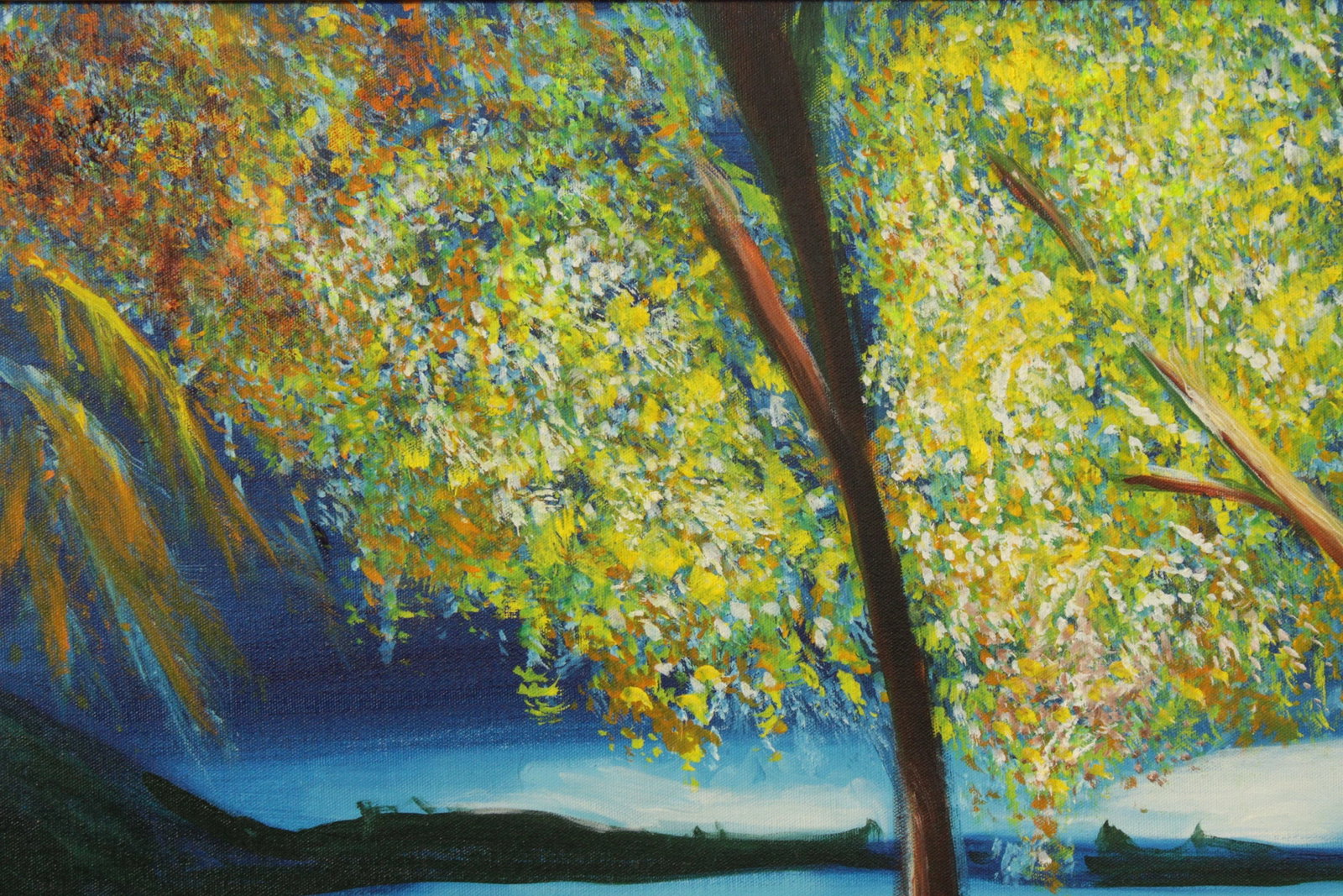 Pearl Mintzer Landscape Original Oil Painting - 5