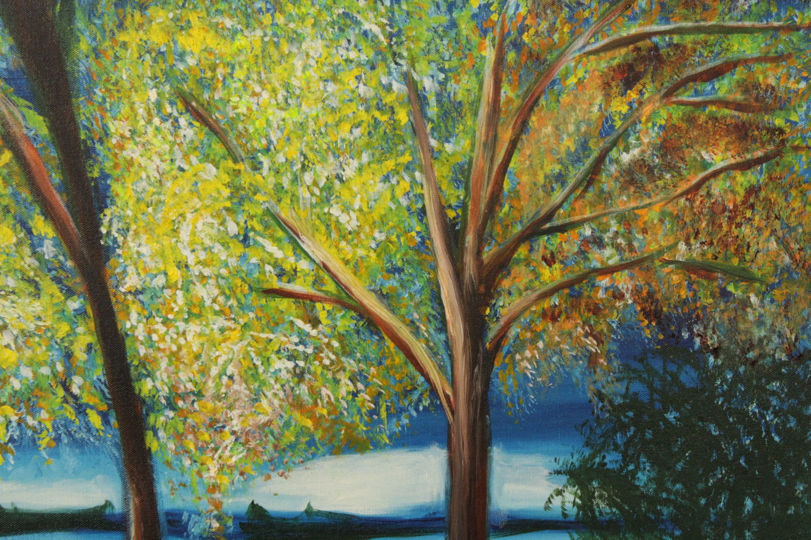 Pearl Mintzer Landscape Original Oil Painting - 6
