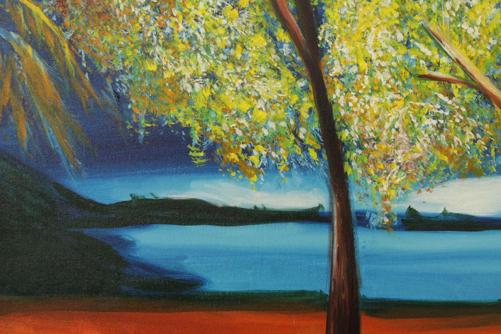 Pearl Mintzer Landscape Original Oil Painting - 8