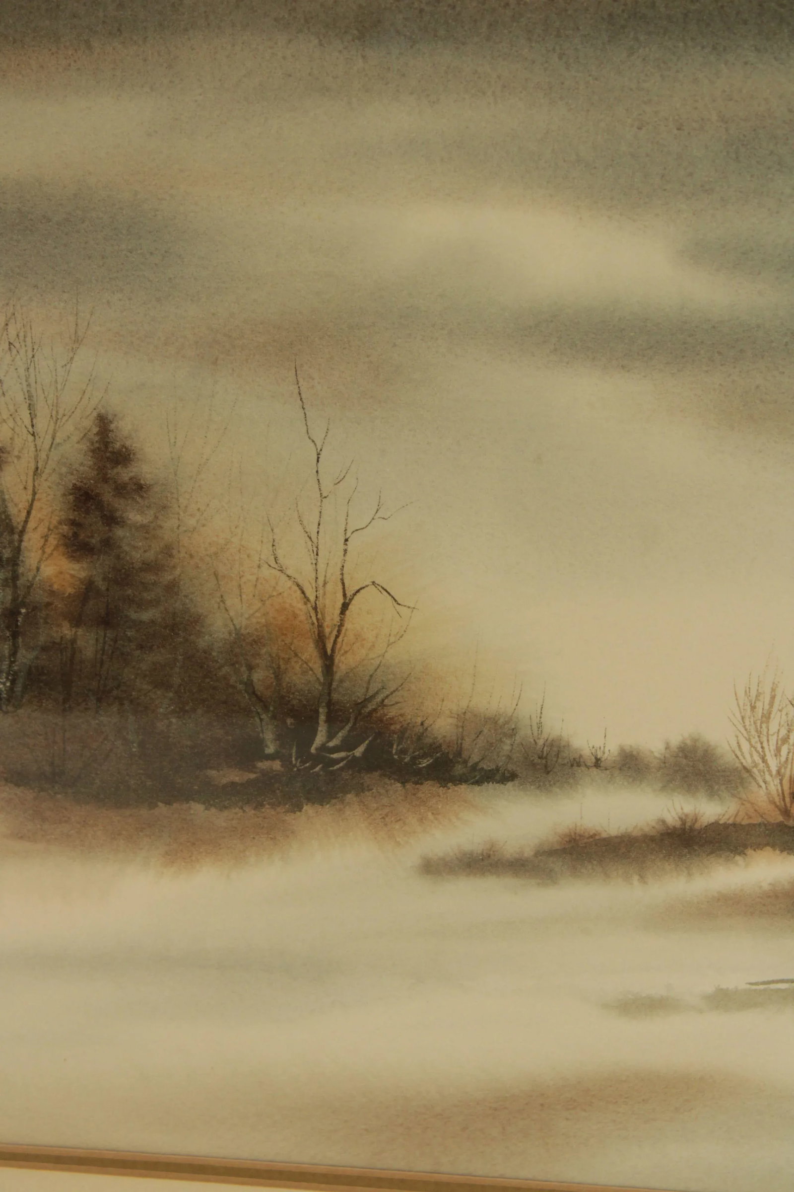 Vintage 20th C. Watercolor Landscape by Dorothy Brych - 7