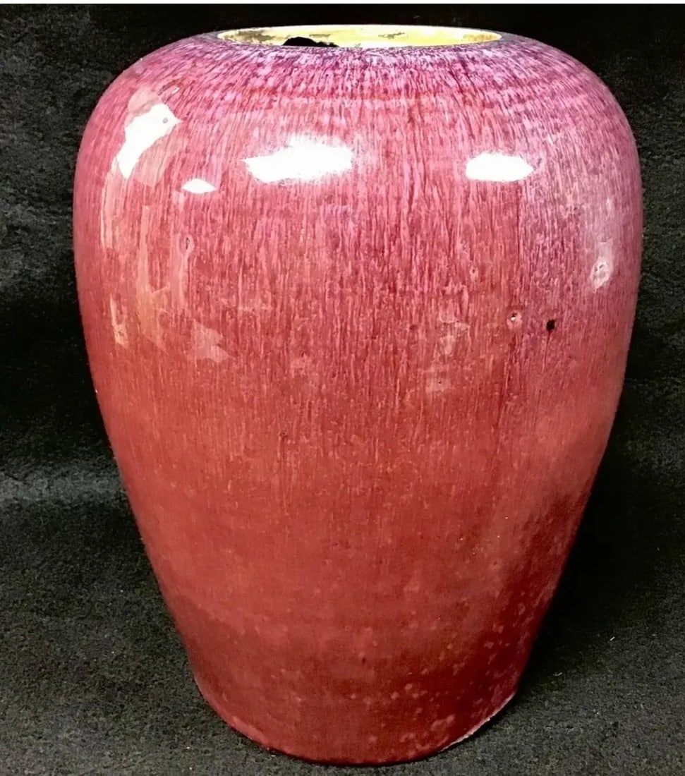 Early 19th Century Chinese Flambe Ginger Jar - 7