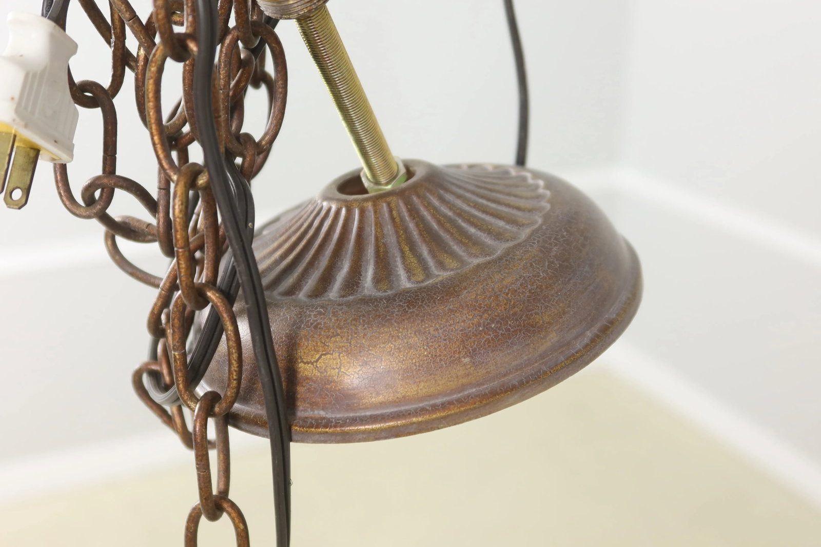 Grapevine Design 6 Light Toleware Chandelier - 6