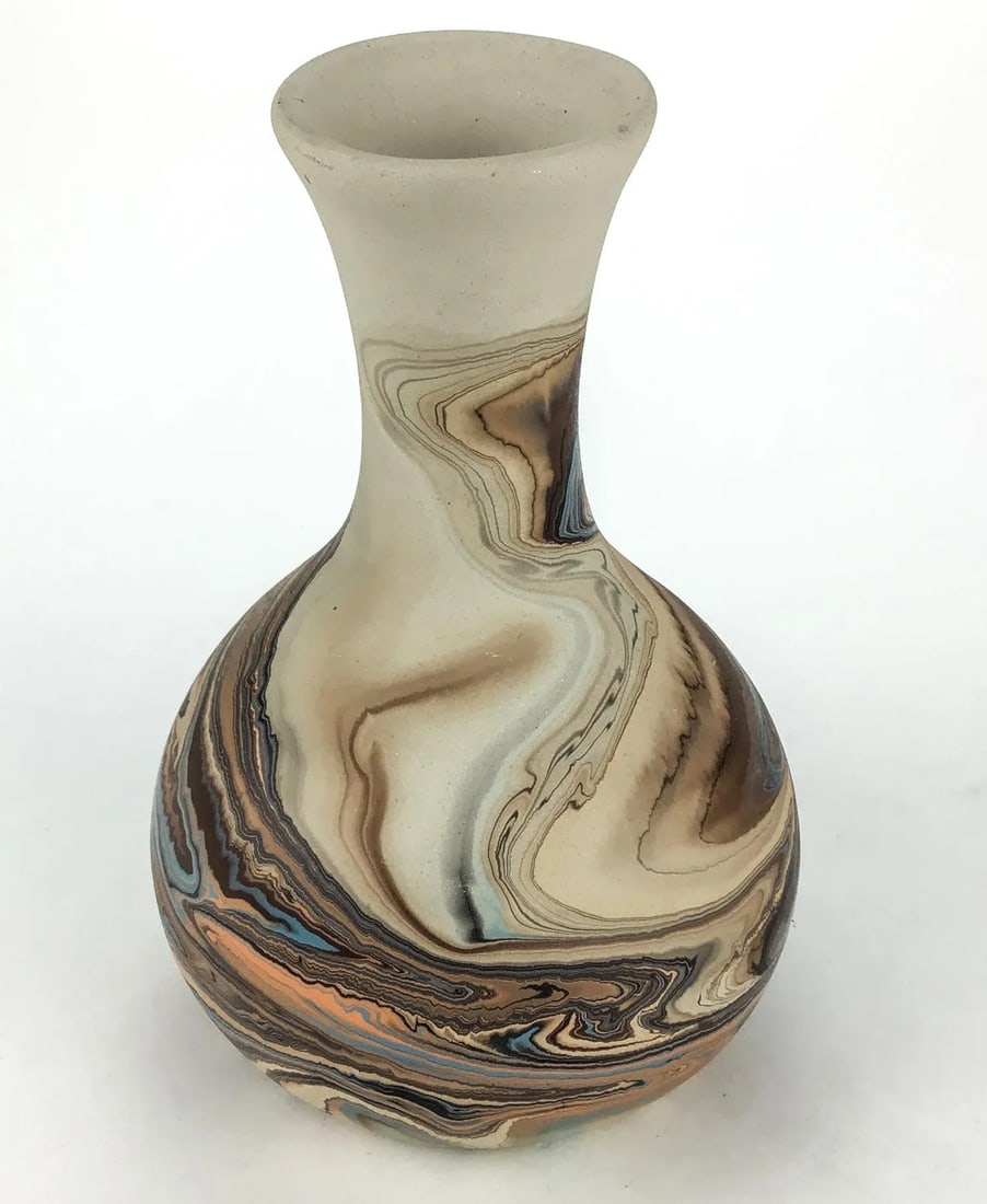 Vintage Nemadji Pottery Vase - 2