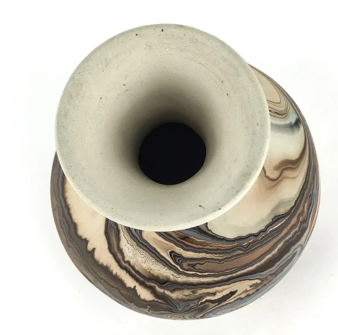 Vintage Nemadji Pottery Vase - 4