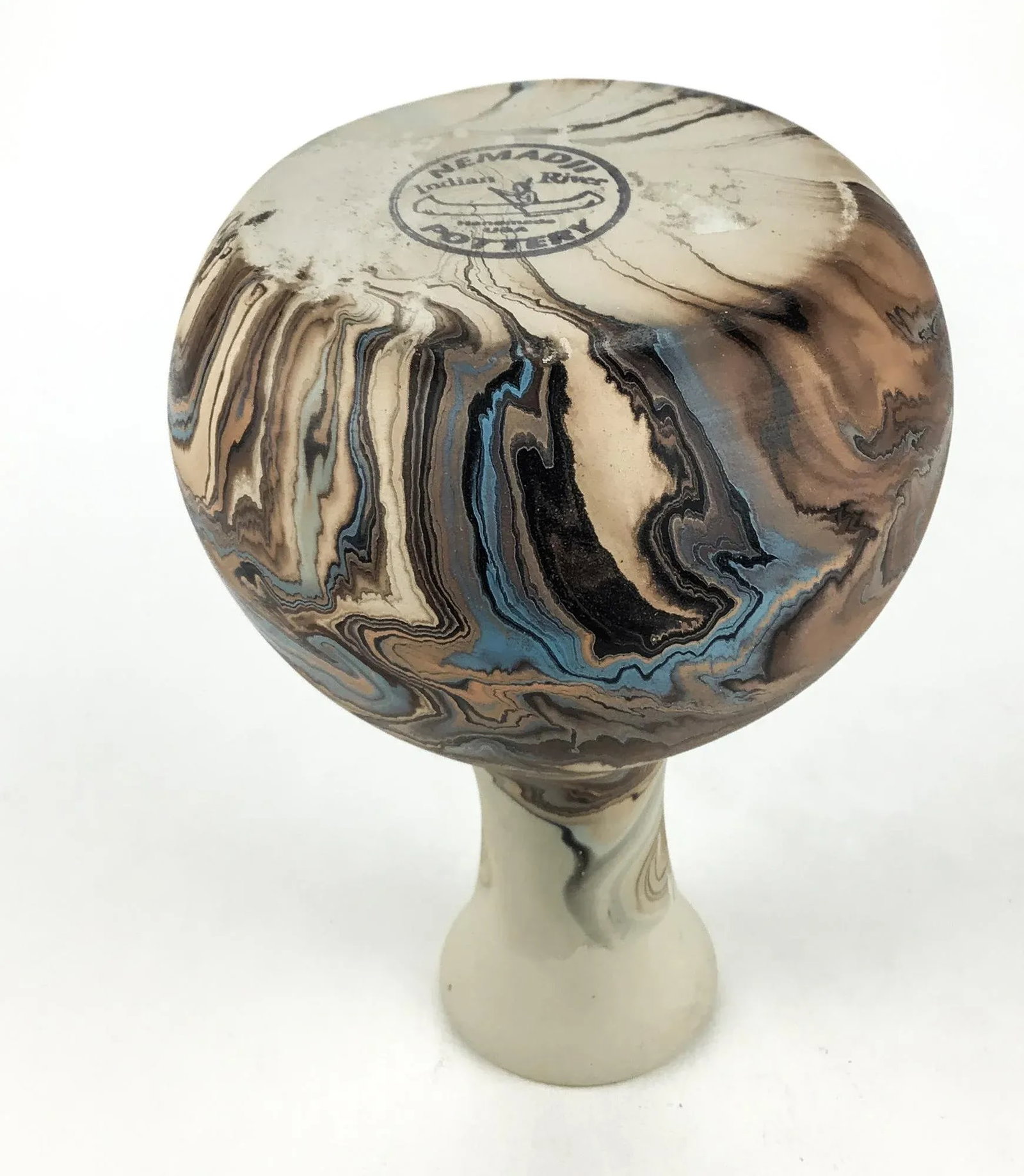 Vintage Nemadji Pottery Vase - 7