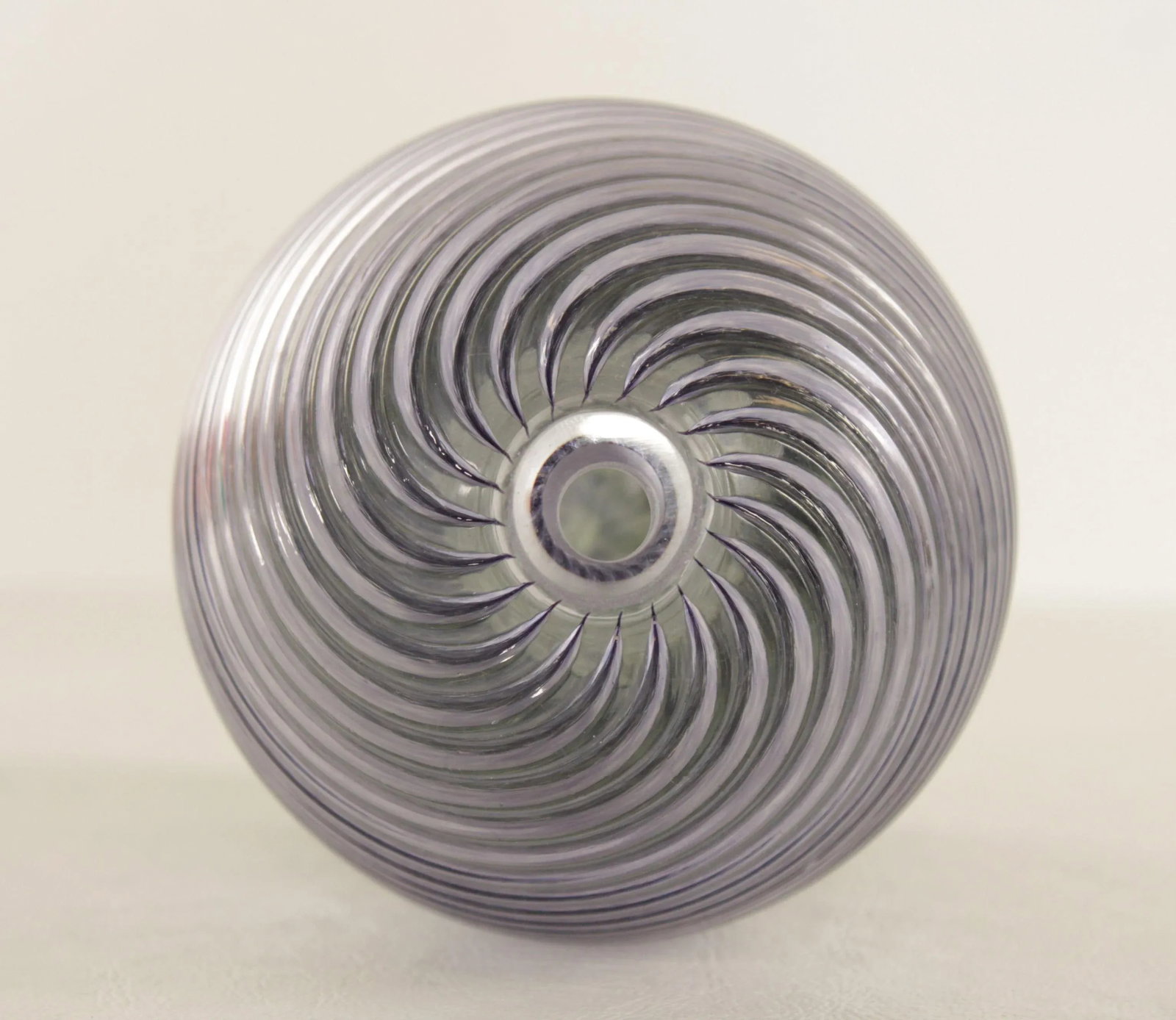 Hand Blown Art Glass Perfume Bottle - 7