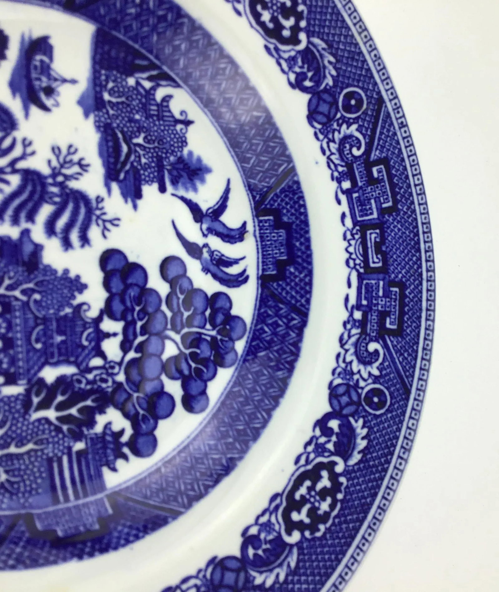 Set of 5 Vintage Willow Pattern Dishes - 7
