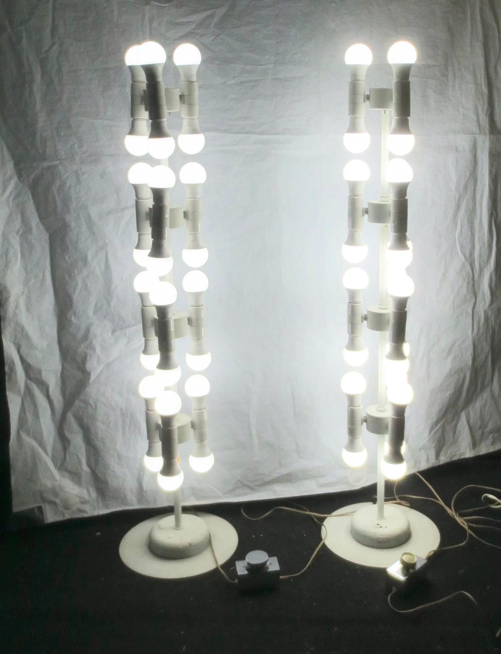 1960s Paul Mayen for Habitat Column Lights - a Pair - 4