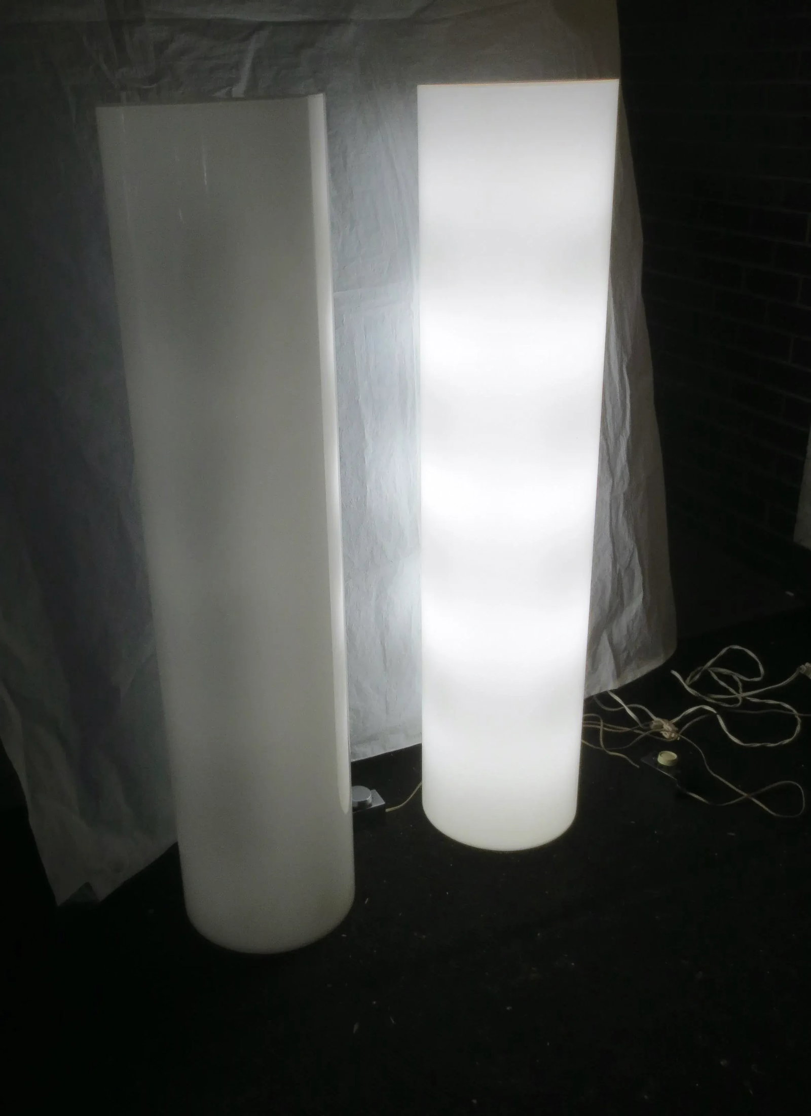 1960s Paul Mayen for Habitat Column Lights - a Pair - 6