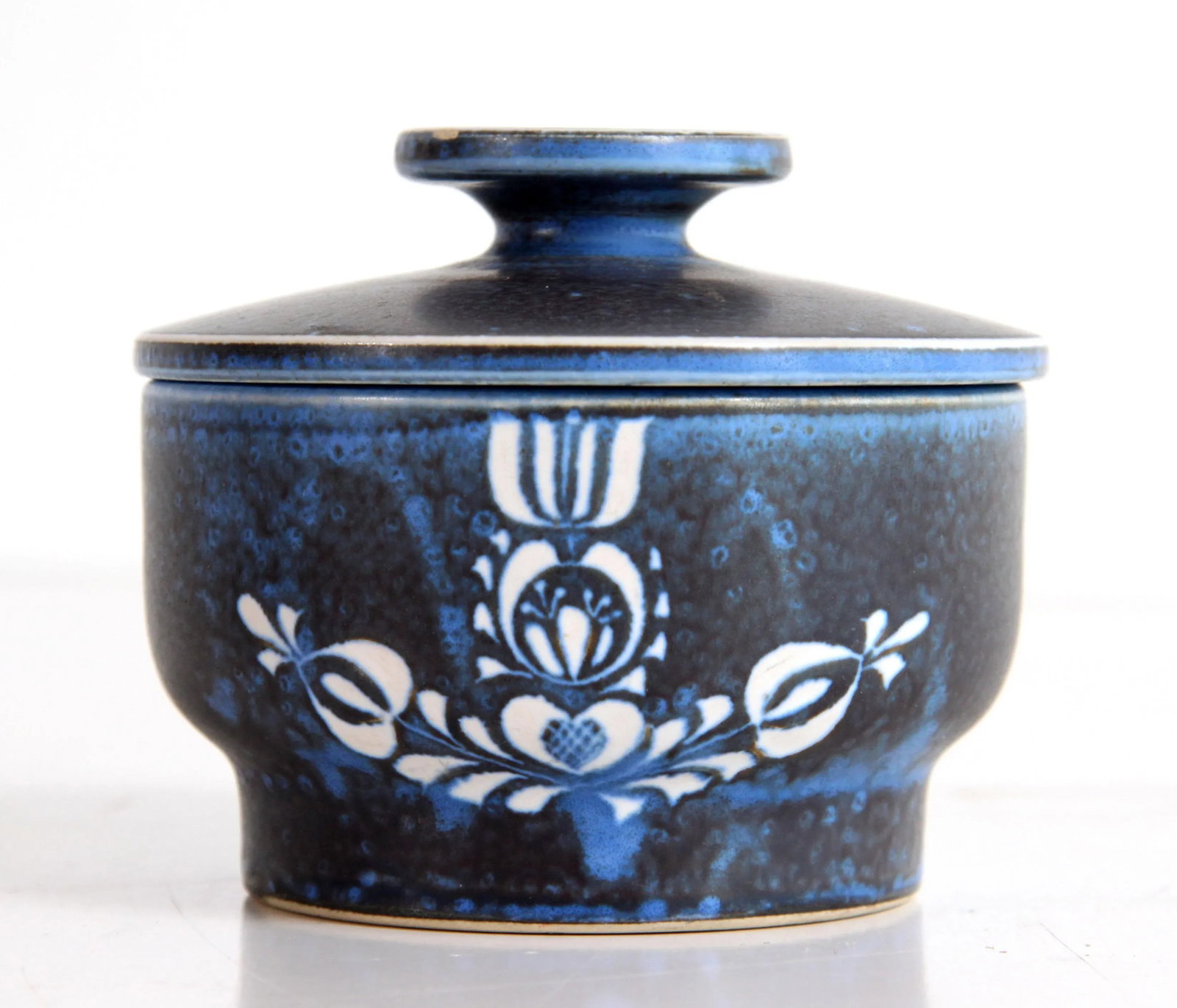 Mid Century Modern Thoms Handarbeit Studio Pottery Lidded Jar - 2