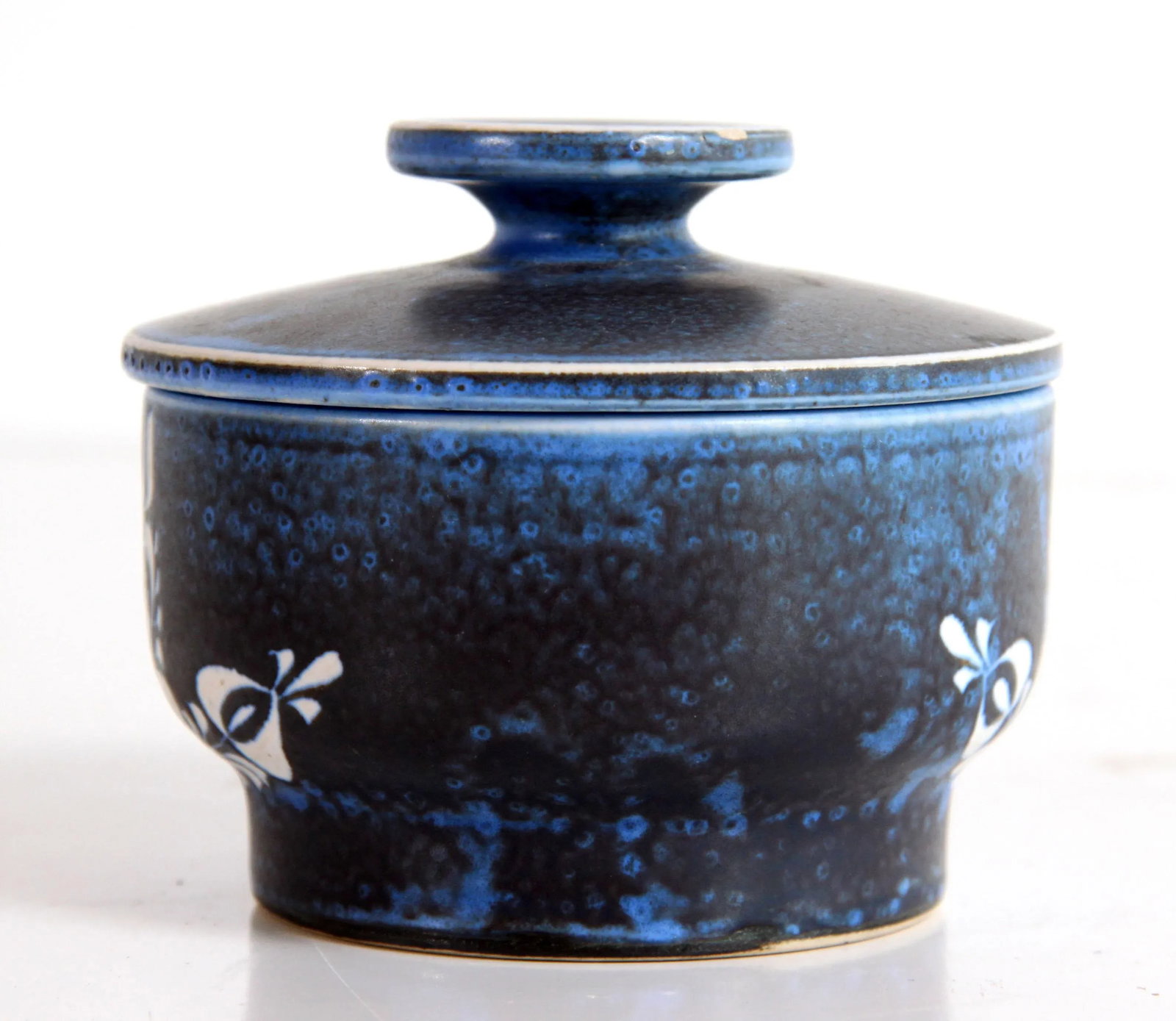 Mid Century Modern Thoms Handarbeit Studio Pottery Lidded Jar - 3