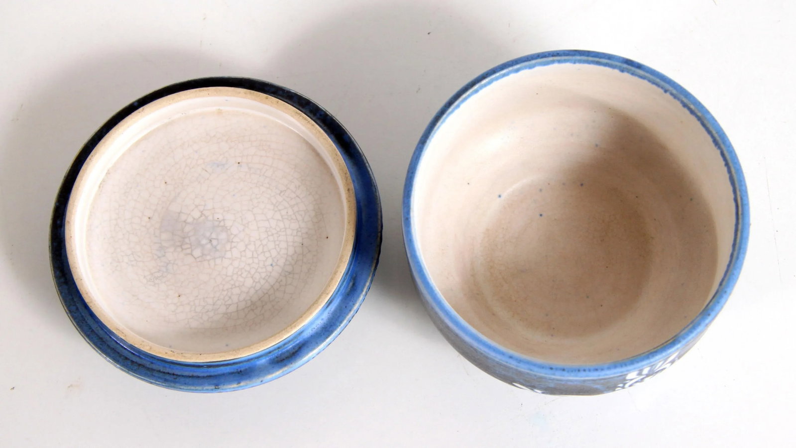 Mid Century Modern Thoms Handarbeit Studio Pottery Lidded Jar - 6